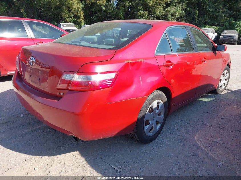 2008 TOYOTA CAMRY auction photo 4