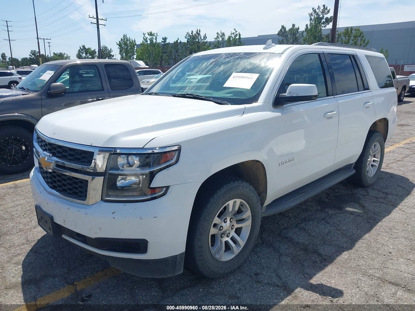 Vin: 1gnskaec2hr296889, lot: 46490285, chevrolet tahoe ls 20172