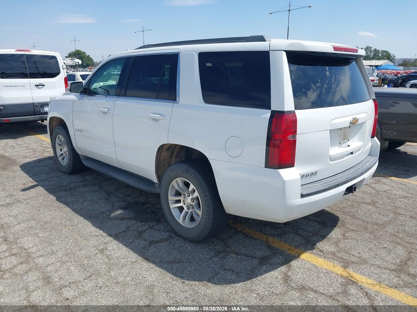 2017 CHEVROLET TAHOE auction photo 3
