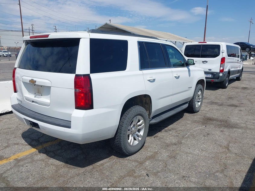 2017 CHEVROLET TAHOE auction photo 4