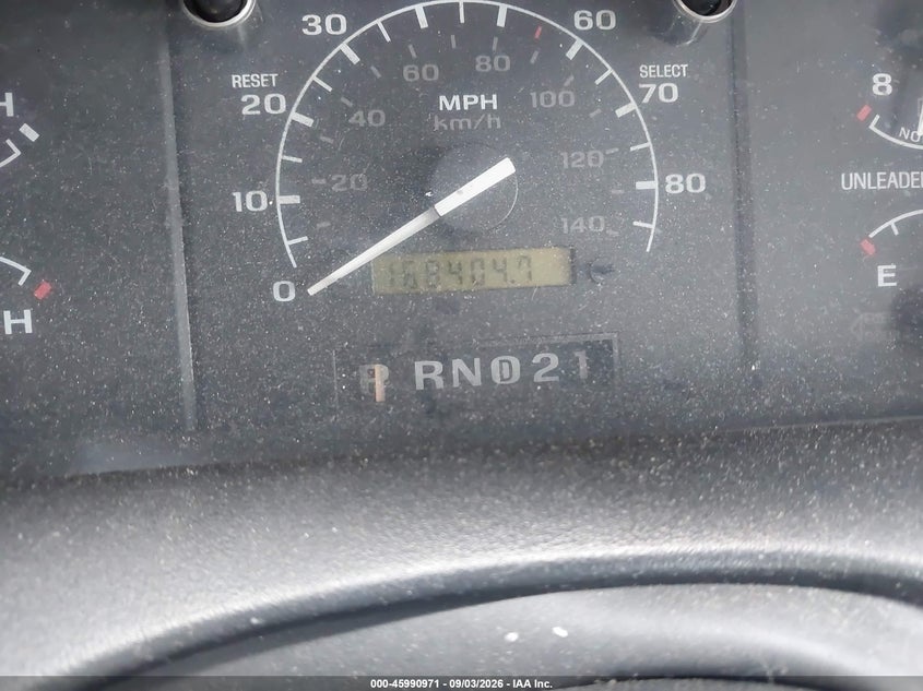FORD BRONCO 1995 VIN 1FMEU15N7SLA17881