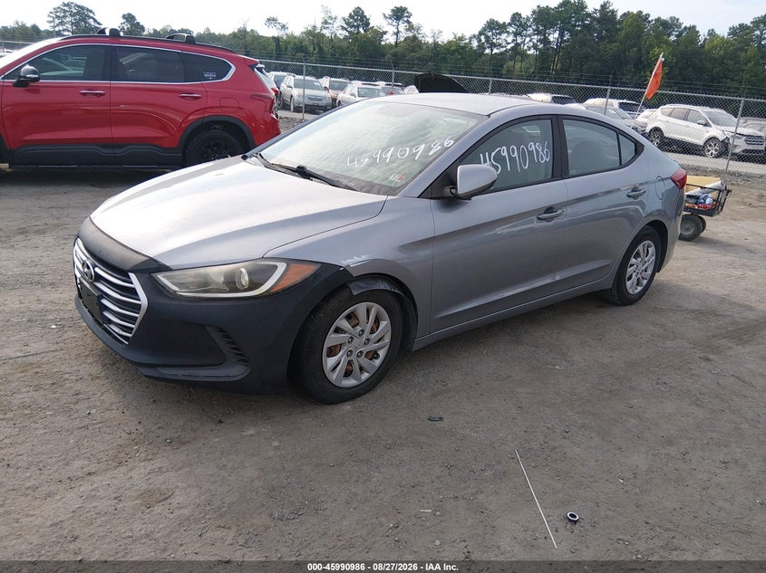 2017 HYUNDAI ELANTRA auction photo 2