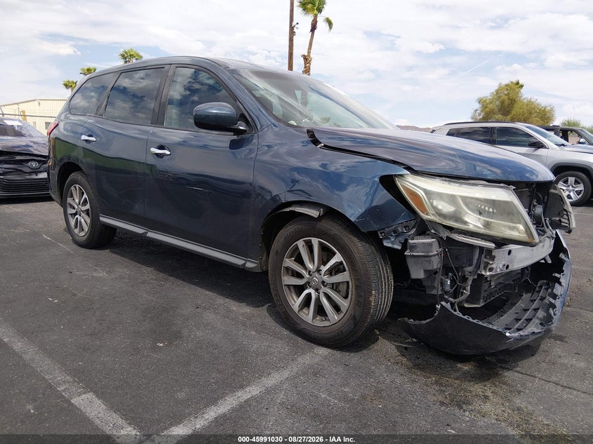 Vin: 5n1ar2mn7ec617943, lot: 46490355, nissan pathfinder s 2014 img_1
