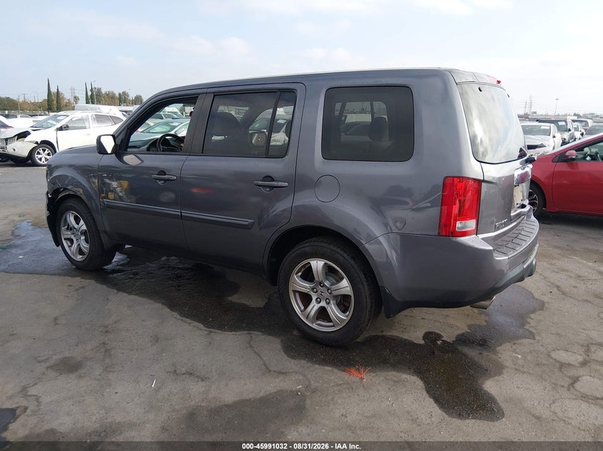 2014 HONDA PILOT auction photo 3
