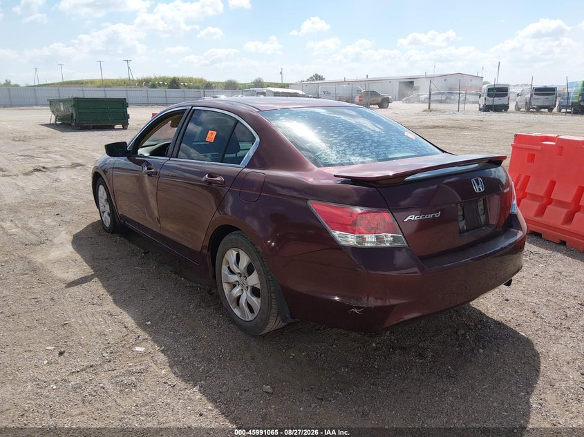2009 HONDA ACCORD auction photo 3