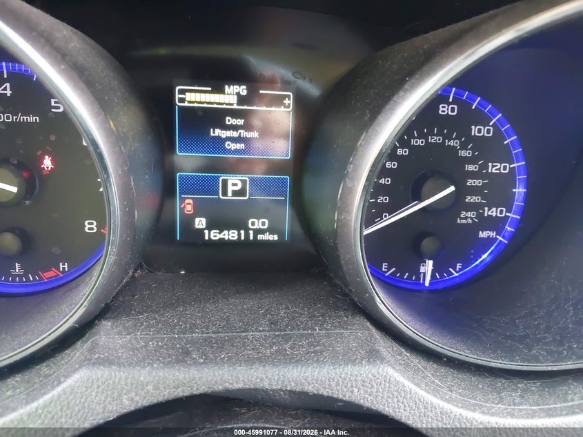 SUBARU OUTBACK 2015 VIN 4S4BSBCC7F3250648