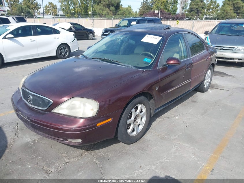 2000 Mercury Sable, Обычный износ, IAAI, VIN 1MEFM55S1YG640564 — фото 2