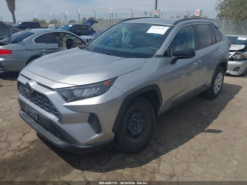 2020 Toyota RAV 4, Лівий бік, IAAI, VIN 2T3H1RFV7LC085654 — фото 2