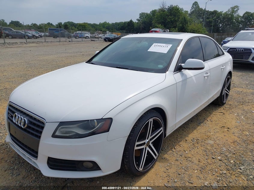 2011 AUDI A4 auction photo 2