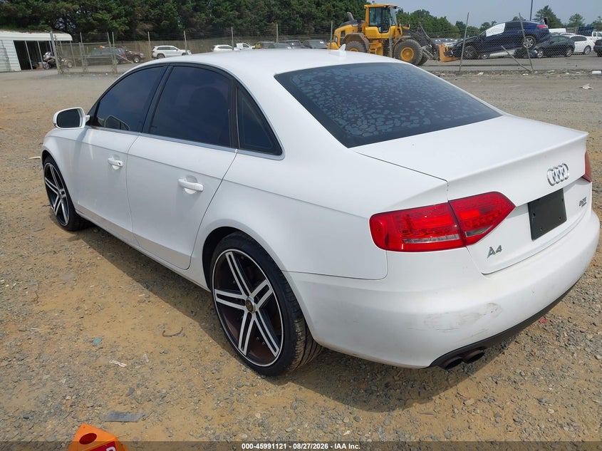 2011 AUDI A4 auction photo 3