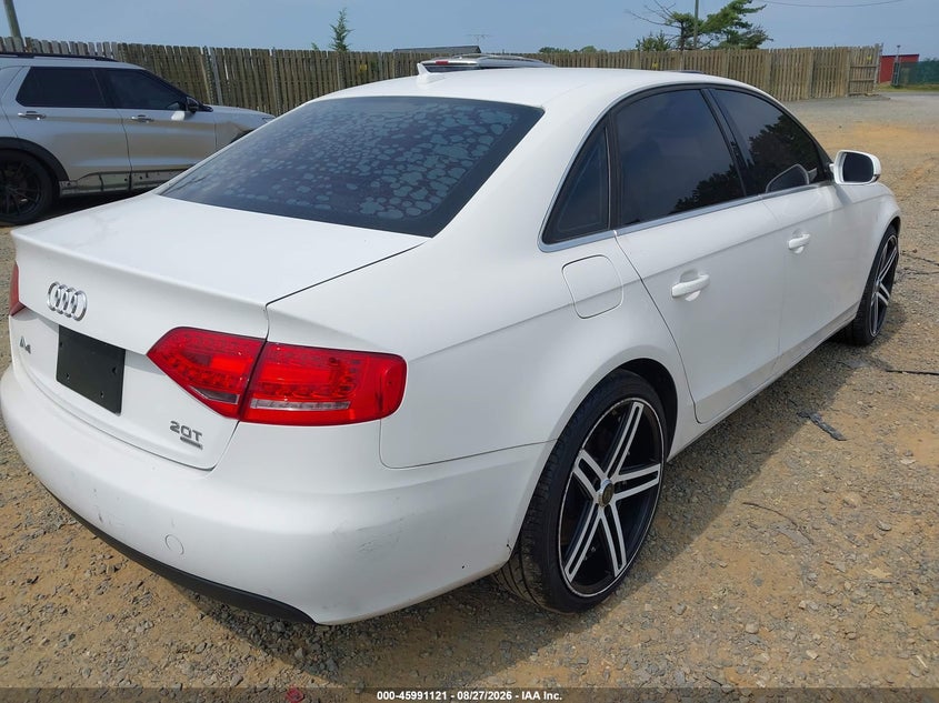 2011 AUDI A4 auction photo 4