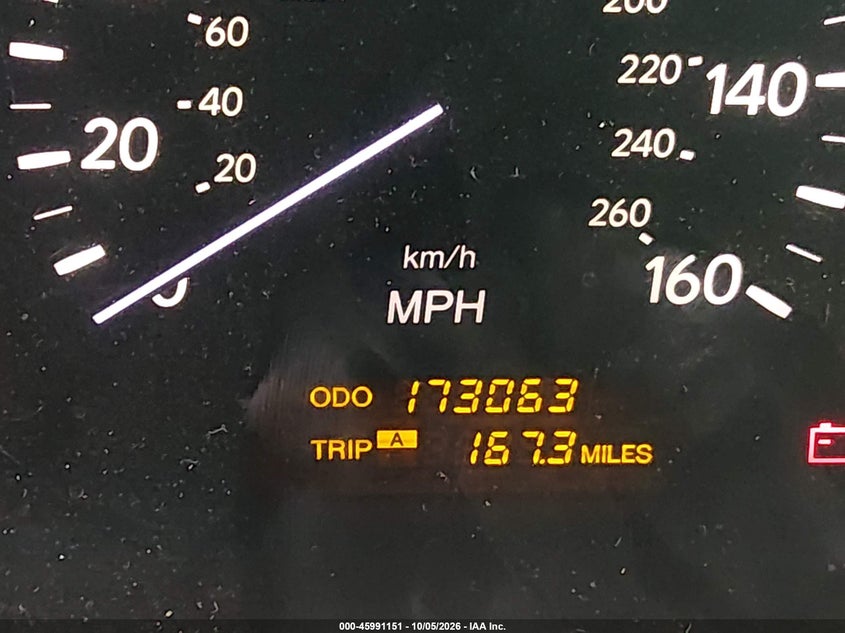 LEXUS LS 430 2004 VIN JTHBN36F040162626