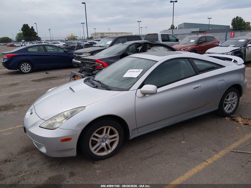 TOYOTA CELICA 2000 VIN JTDDR32T6Y0012312