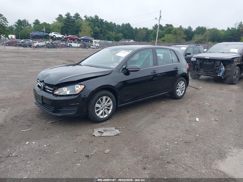 VOLKSWAGEN GOLF 2015 VIN 3VW217AU3FM080865