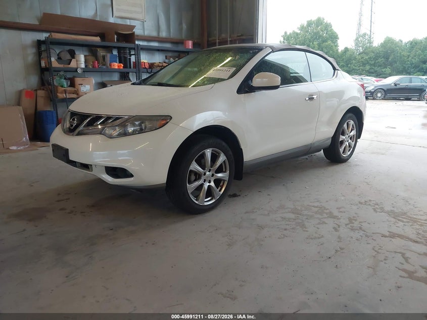 2014 NISSAN MURANO CROSSCABRIOLET auction photo 2
