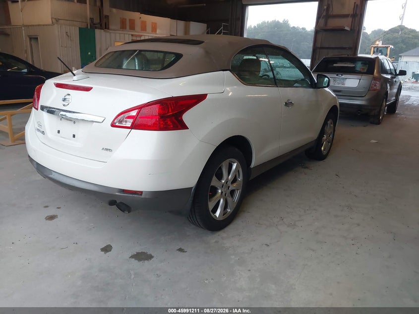 2014 NISSAN MURANO CROSSCABRIOLET auction photo 4