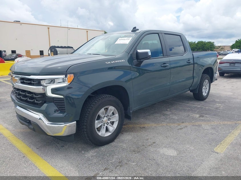 Vin: 1gcpaced8sz168055, lot: 46490549, chevrolet silverado 1500 2wd  short bed lt 20252