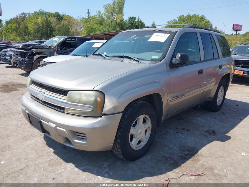 2002 Chevrolet TrailBlazer, Normal Wear & Tear, IAAI, VIN 1GNDS13S422401600 — photo 2