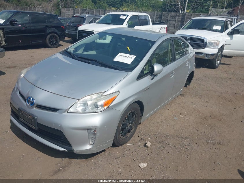 2012 TOYOTA PRIUS auction photo 2
