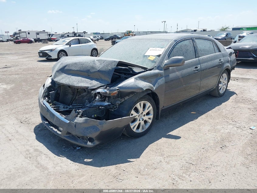 2008 Toyota Avalon, Front & Rear, IAAI, VIN 4T1BK36B38U322211 — photo 2