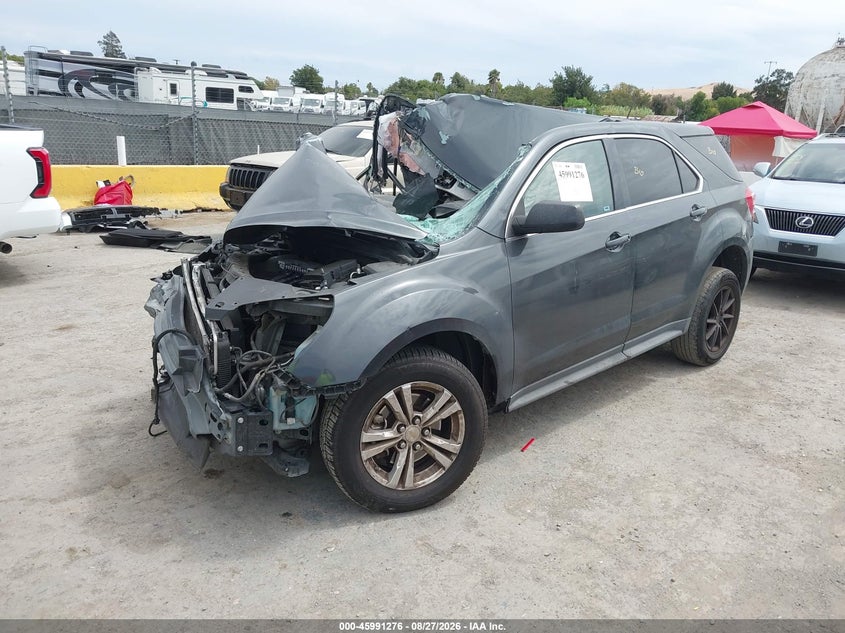 2017 Chevrolet Equinox, Біо/хімія, IAAI, VIN 2GNALBEK3H1526423 — фото 2