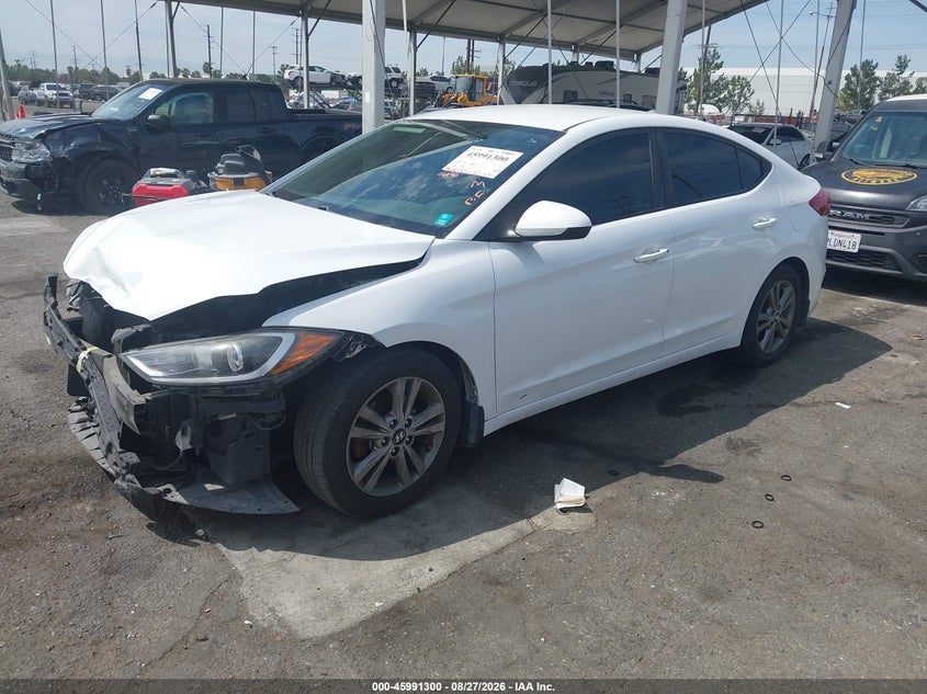 Vin: 5npd84lf0jh329335, lot: 46490625, hyundai elantra sel 20182