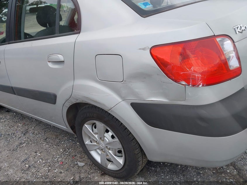 KIA RIO 2008 VIN KNADE123286363051
