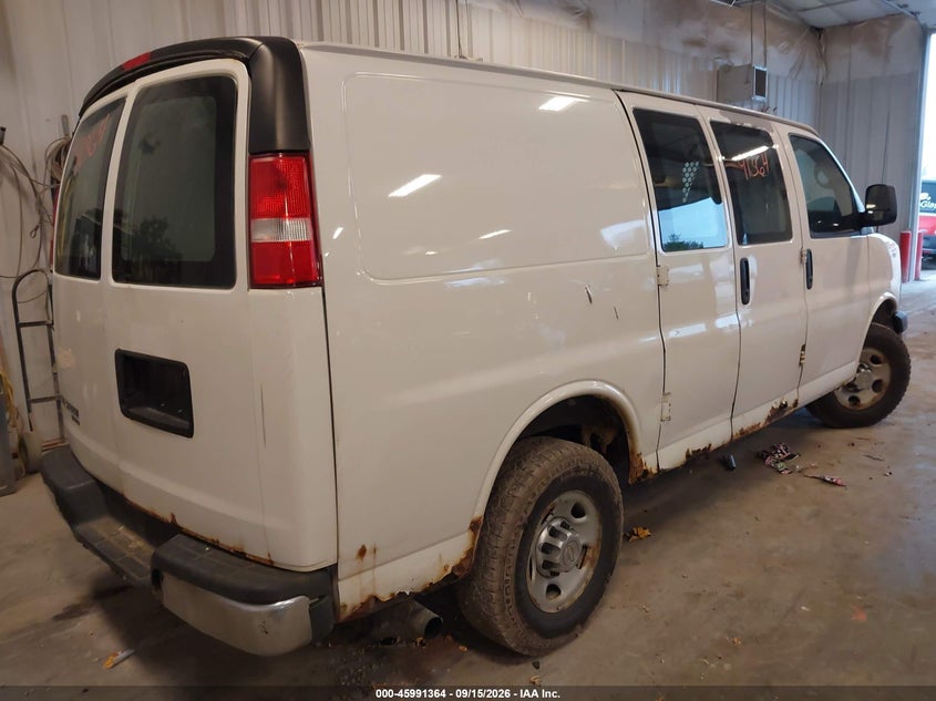 CHEVROLET EXPRESS 3500 2012 VIN 1GCZGTBG7C1176766