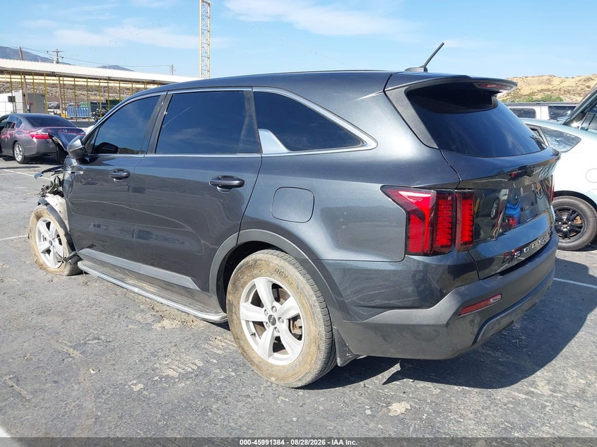 Vin: 5xyrg4lcxng130319, lot: 46490709, kia sorento lx 20223