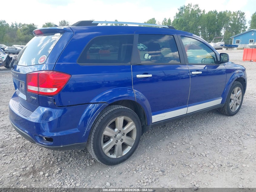 2012 DODGE JOURNEY SPORT UTILITY VEHICLE 3.6L V-6 DOHC, VVT, REGULAR , 283HP