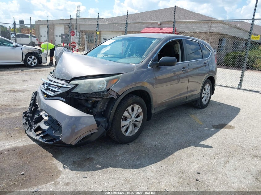 2013 Honda CR-V, Удар спереду, IAAI, VIN 5J6RM4H56DL042111 — фото 2