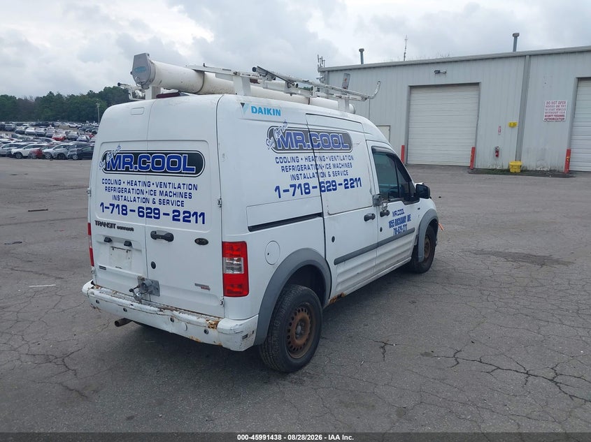 Vin: nm0ls7bn9dt156337, lot: 46490763, ford transit connect xlt 20134