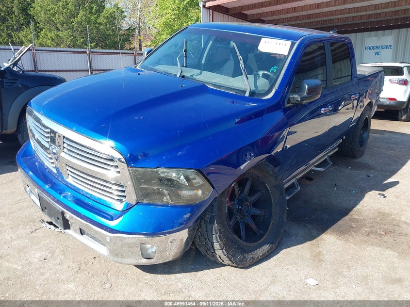 Vin: 1c6rr7lt2fs510561, lot: 46490779, ram 1500 big horn 20152