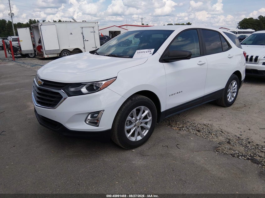 Vin: 3gnaxsev5ls724822, lot: 46490784, chevrolet equinox awd ls 20202