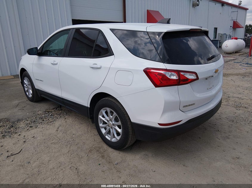Vin: 3gnaxsev5ls724822, lot: 46490784, chevrolet equinox awd ls 20203