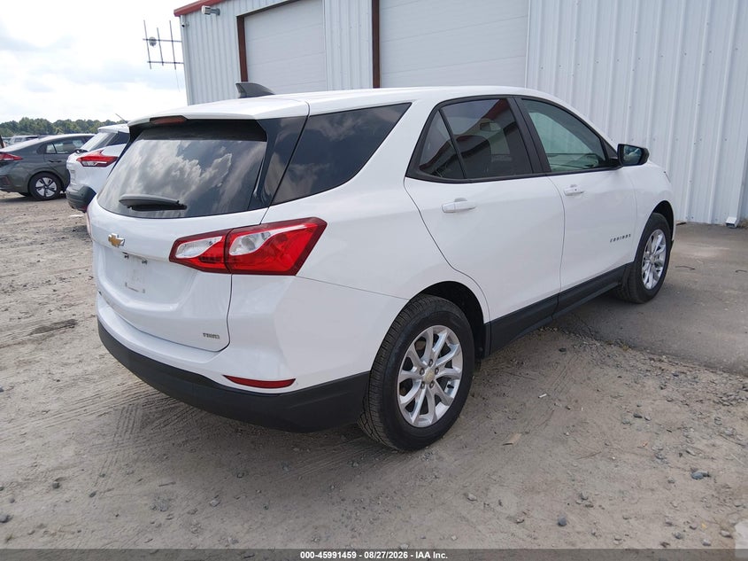 Vin: 3gnaxsev5ls724822, lot: 46490784, chevrolet equinox awd ls 20204