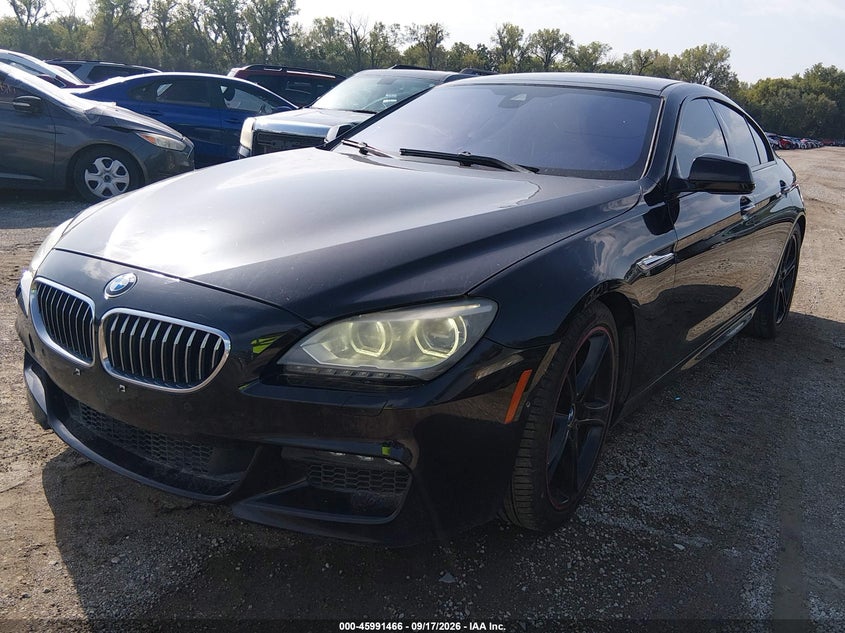 Vin: wba6a0c54fd318216, lot: 46490791, bmw 640i gran coupe 20152