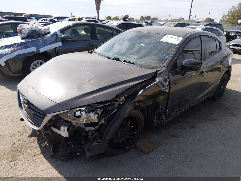 Vin: jm1bm1t77e1201004, lot: 46490859, mazda mazda3 i sv 20142