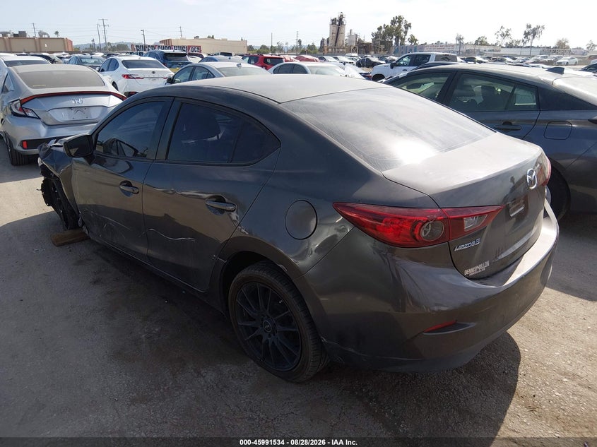 Vin: jm1bm1t77e1201004, lot: 46490859, mazda mazda3 i sv 20143