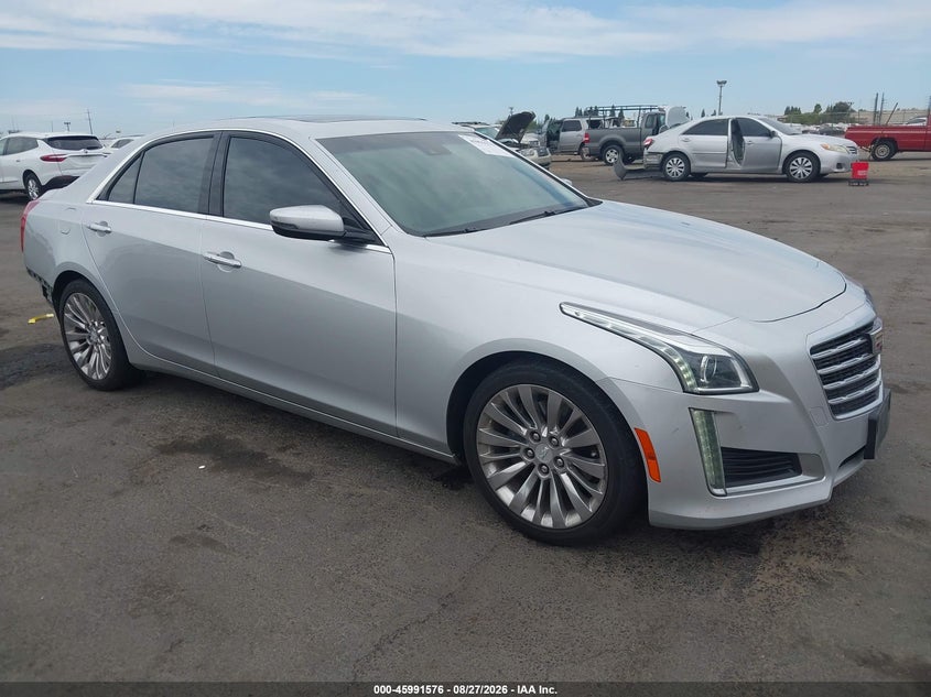 2017 Cadillac Cts Luxury, Левый зад, IAAI, VIN 1G6AR5SS0H0153143