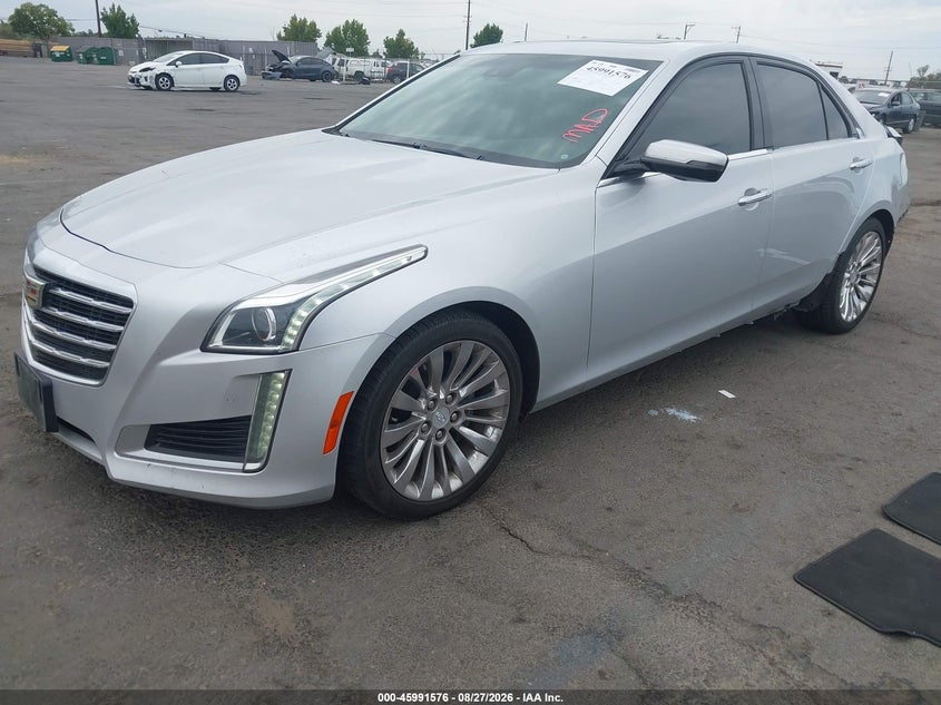 2017 Cadillac CTS, Left Rear, IAAI, VIN 1G6AR5SS0H0153143 — photo 2