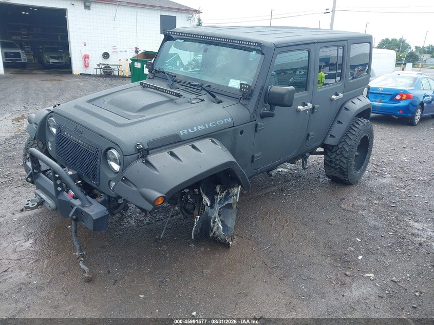 2016 Jeep Wrangler, Left Front, IAAI, VIN 1C4HJWFG4GL178705 — photo 2