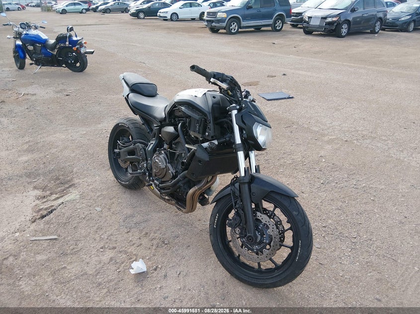 2019 YAMAHA MT07 auction photo 2