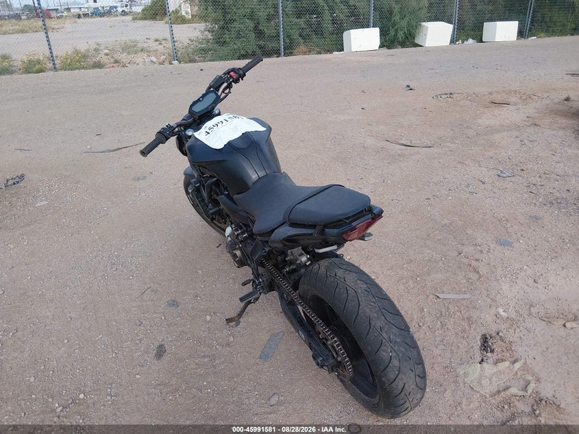 2019 YAMAHA MT07 auction photo 4
