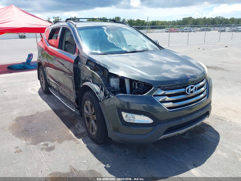 Vin: 5xyzu3lbxdg079235, lot: 46490931, hyundai santa fe sport 2013 img_1