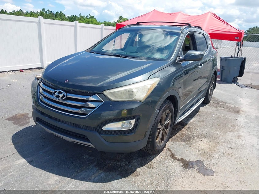 Vin: 5xyzu3lbxdg079235, lot: 46490931, hyundai santa fe sport 20132