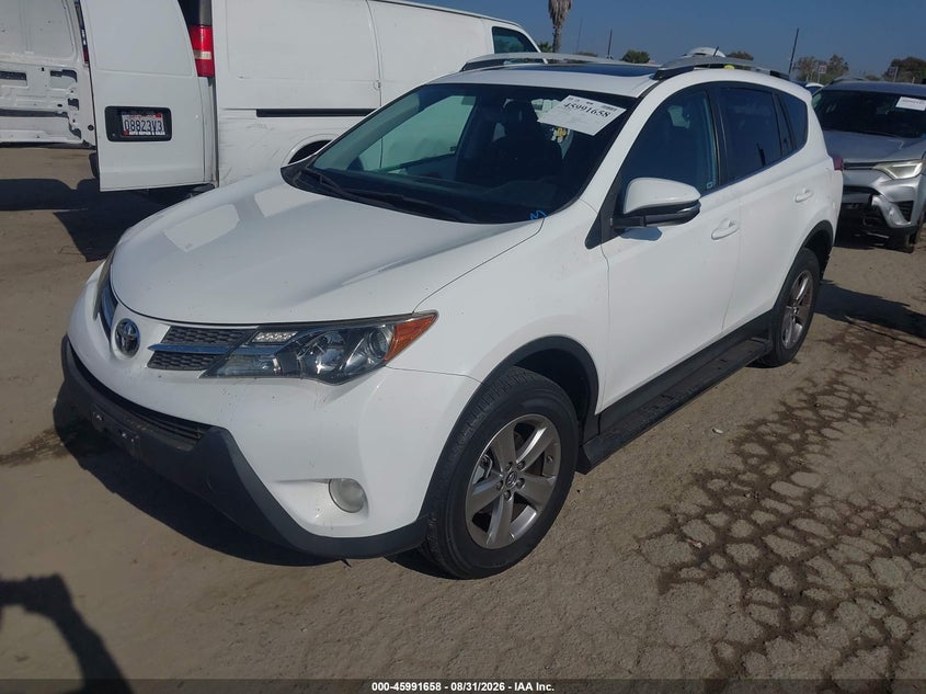 2015 Toyota RAV 4, Правый бок, IAAI, VIN 2T3WFREV4FW211336 — фото 2