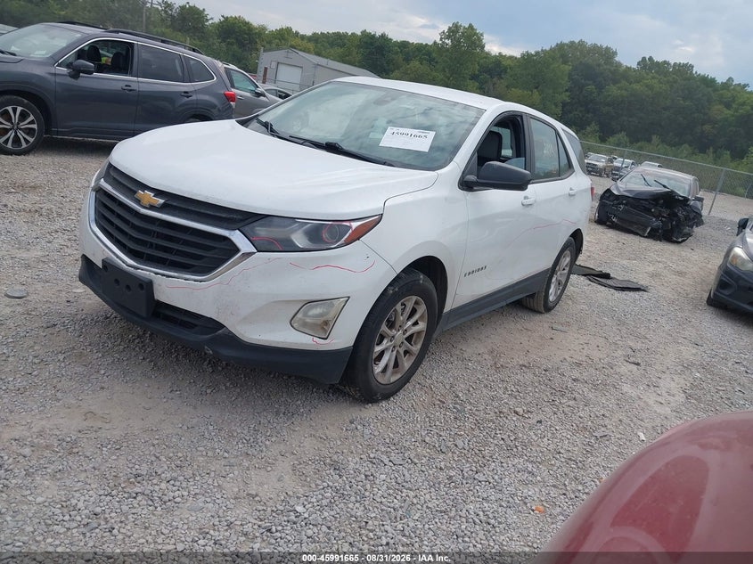 2020 Chevrolet Equinox, Flood, IAAI, VIN 3GNAXFEV3LS561319 — photo 2