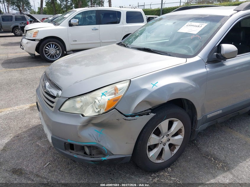 SUBARU OUTBACK 2011 VIN 4S4BRBKC3B3399310