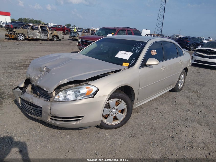 2009 Chevrolet Impala, Front End, IAAI, VIN 2G1WT57K591104127 — photo 2